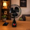 پنکه شارژی لیتیومی مدل ZL-8 مشکی پنکه شارژی لیتیومی مدل ZL-8 مشکی